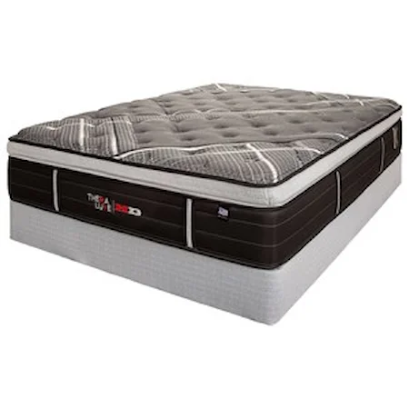 Queen Plush Pillow Top Heavy Duty Mattress and 9" Therability™ Heavy Duty Foundation